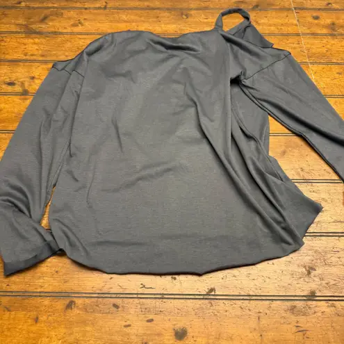 Women Cold Shoulder Shirt Graphic Print Tennessee Whiskey Sweet Strawberry Wine Gray Size M