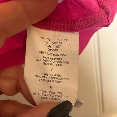 Champion  Women's Vibrant Pink Short Sleeve Tee, Powertrain, Vapor, size XL