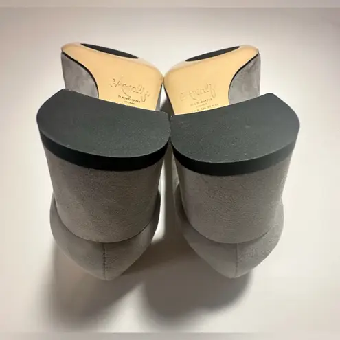 Amalfi Panda Pump Rangoni Firenze Made In Italy Grey Cash Designer Classy 7.5 M Gray