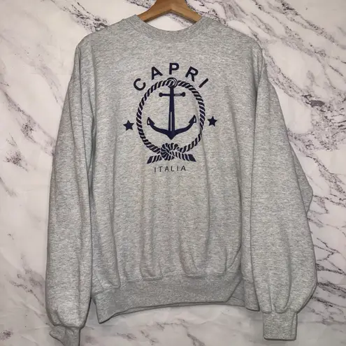 Fruit of the Loom Capri Italy Vintage Sweatshirt