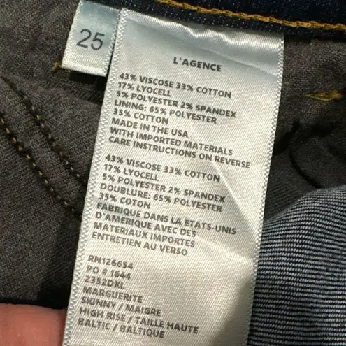 L'Agence L’agence skinny jeans size 25
