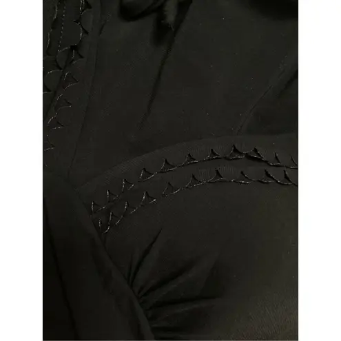 Robin Piccone New. black one piece swimsuit. Medium. Retails $179