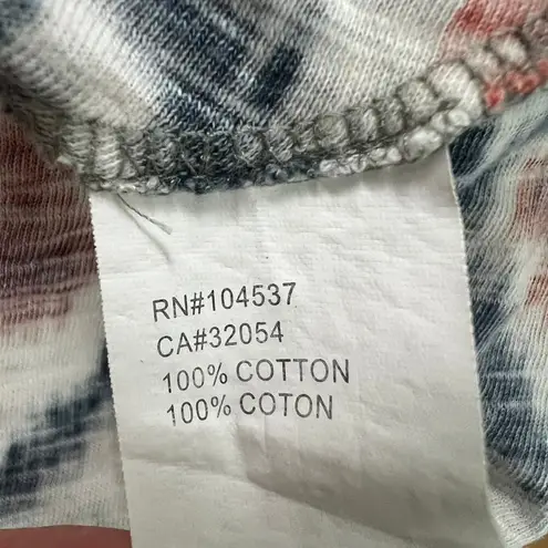 Tiny by Anthropologie Womens Top Small Cotton Aztec Festival Tribal Hippie Boho Gray