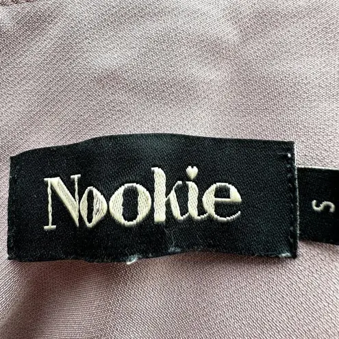 Nookie  Allure Midi Dress Bodycon Sweetheart Corset Spaghetti Strap Pink Small - Image 3