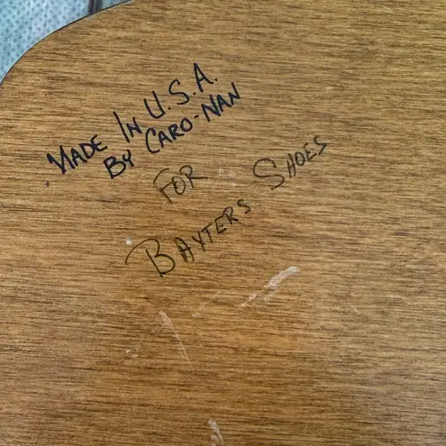 Caro Nana Basket Purse Signed Vintage Victorian Painted House 1960s Lined Brown