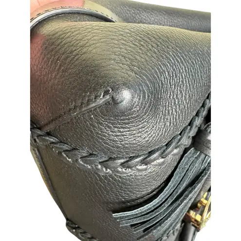 Chloé Chloe NWT Penelope Large Top-Handle Bag in Black Smooth Grained Leather