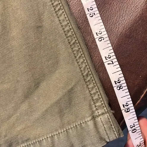 TNA Aritzia Olive Green Utility Pants Women's Size 4 Casual Straight Leg