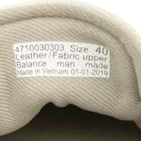 Dansko Olisa Canvas Floral Sneaker Beige Tan Comfy Walking Shoe Women’s Size 40