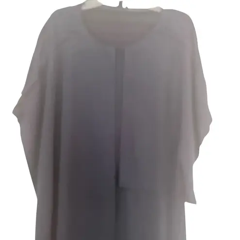 COS Black Lagenlook Layered Asymmetric Kaftan Midi Dress Women’s Size Small NWT