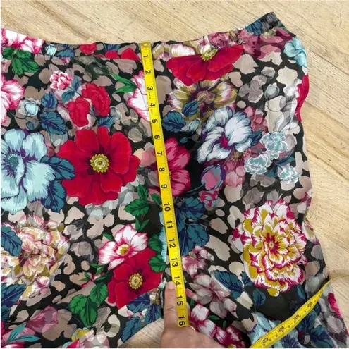 Johnny Was 100% silk floral pajama set NWT