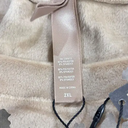 SKIMS Velour Tank Top Womens Sleeveless Soft Plush Comfy Casual Everyday 2XL