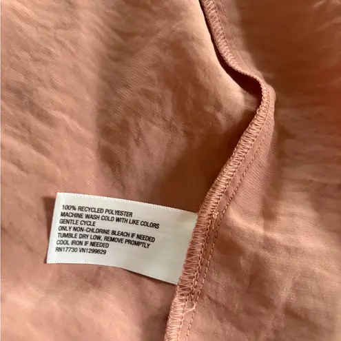 Knox Rose  Dusty Pink Blouse with Ruffle Trim NWT Size S