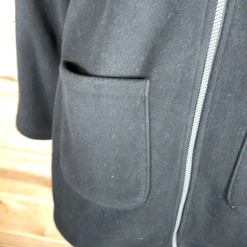 Mondetta Women's Fleece Black Jacket, Size Small