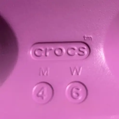 Crocs  Womens Stomp Platform Chunky Clog Slip On Shoes Bubble Purple Crush Punk