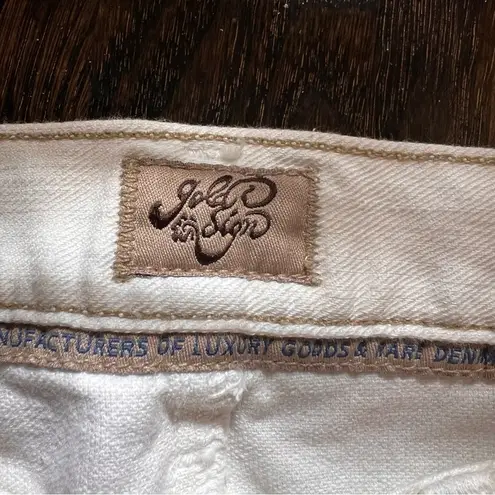 Vintage NWT Goldsign Misfits Women's Cream Straight Leg Jeans Size 27