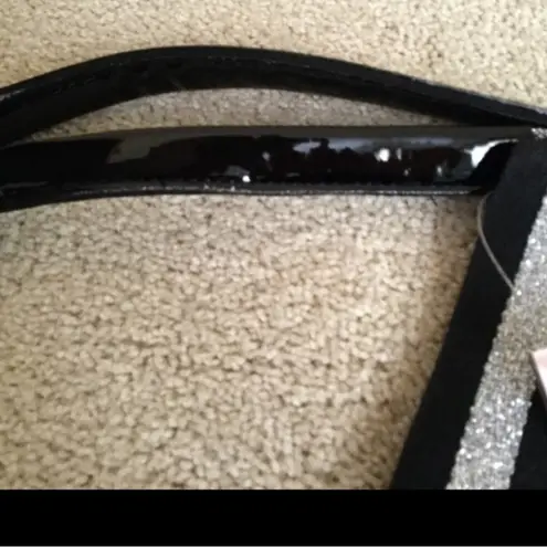 Victoria's Secret Victoria’s Secret fashion show 2017 official show black glitter tote handbag