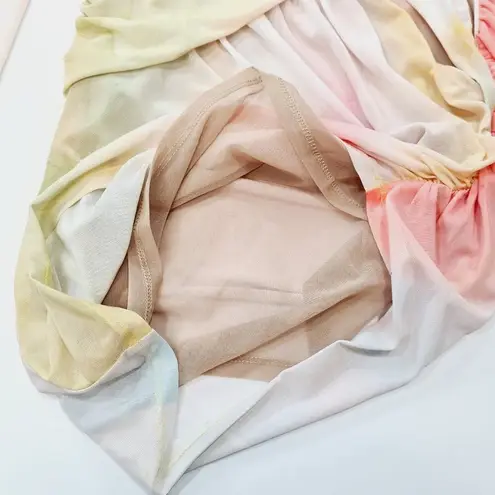 Michael Costello x REVOLVE Sedona Mini Dress in Watercolor Print XS