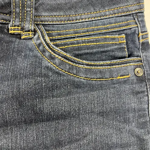 Democracy "Ab"Technology Slim Dark Wash Tummy Control Stretch Jeans Size 4