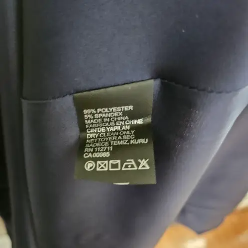 Jay Godfrey Osgood Gown Navy Blue One