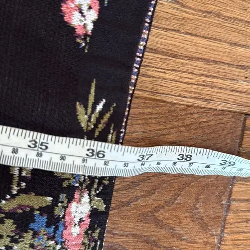 Rachel Rachel Roy floral Off shoulder sheer arm dress M Black Size M