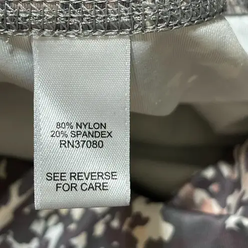 Versona Pink Gray Camo Full Length Legging Size M Medium