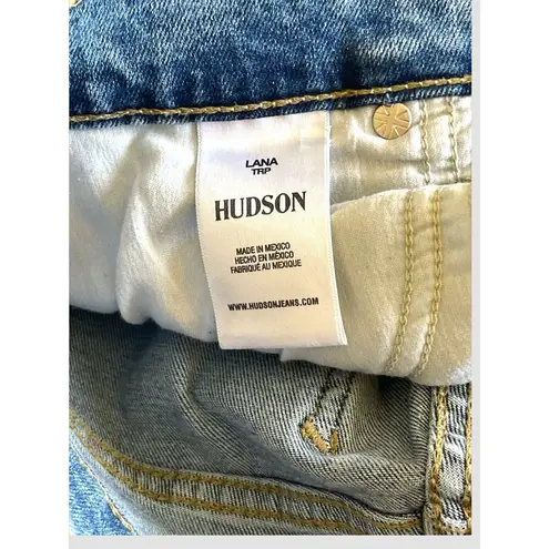 Hudson Jeans Hudson Lana Slim Boyfriend Rolled Cuff Ankle Jeans Denim Women’s Size 27 NWT