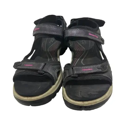 Ecco Yucatan Sports Sandal Women's Sz 9/ 40 Trail Sandals Adjustable Straps Pink