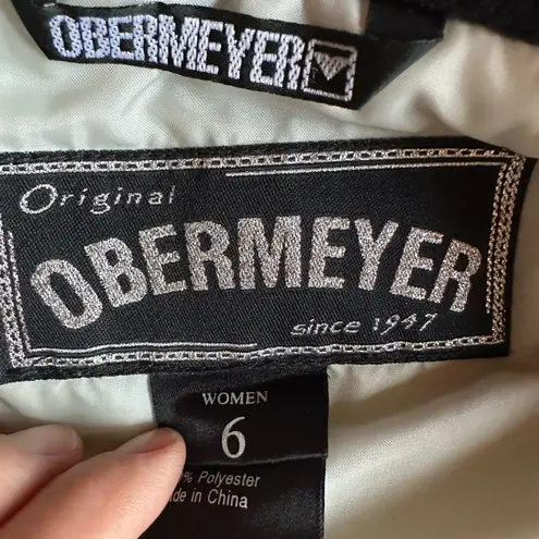 Obermeyer Bright Green Ski Snow Jacket Coat Womens Size 6