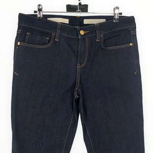 Pilcro and the Letterpress Anthro The Stet Dark Denim Jeans Mid Rise Ankle size 28