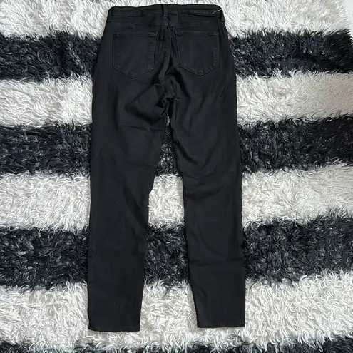 L'Agence Margot High Rise Black Skinny Jeans, Sz 30 **Puckering**