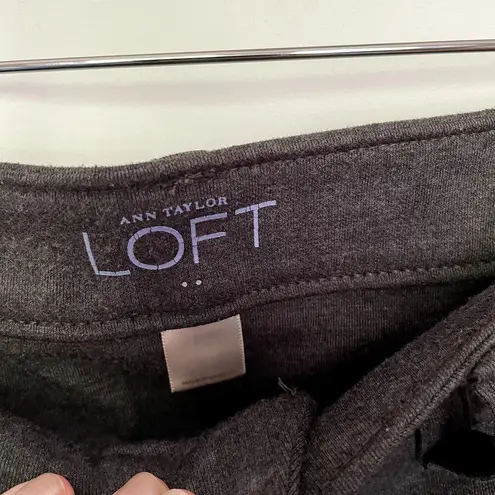Ann Taylor Loft modern skinny grey trousers women's size 8 business casual pants Gray