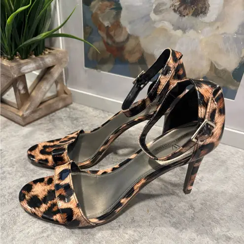 Worthington  Ladies/Women's Bristol Leopard Print Vinyl Dress Shoe Size 9M