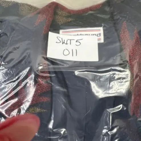 Vtg Westbound Sz L ? Blazer Jacket Southwest Aztec Print Pattern Single Button Size L