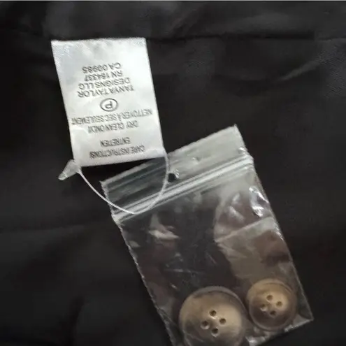 Tanya Taylor Lewis Plaid Fringe Trim Blazer NEW