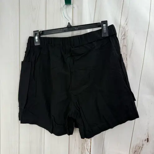 Fresh Produce Women’s Small Black Avila Shorts LagenLook Minimalist New