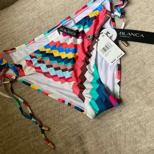 La Blanca Slice Of Paradise Side Tie Hipster Bottom