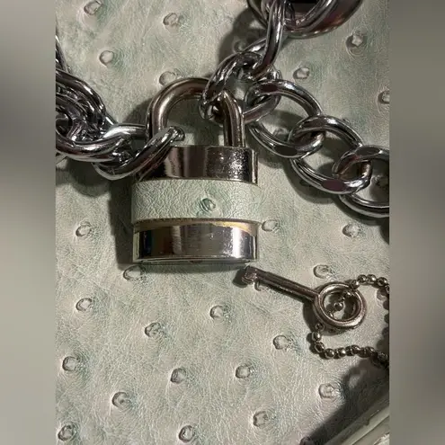 Urban Moxy Tote Bag with Chain Detail Green