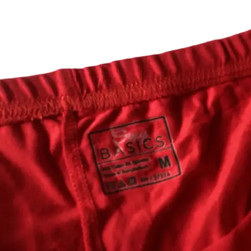 Sexy Basics Bike Shorts Red Size M