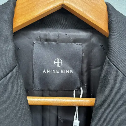 ANINE BING Classic Wool Blazer in Black S