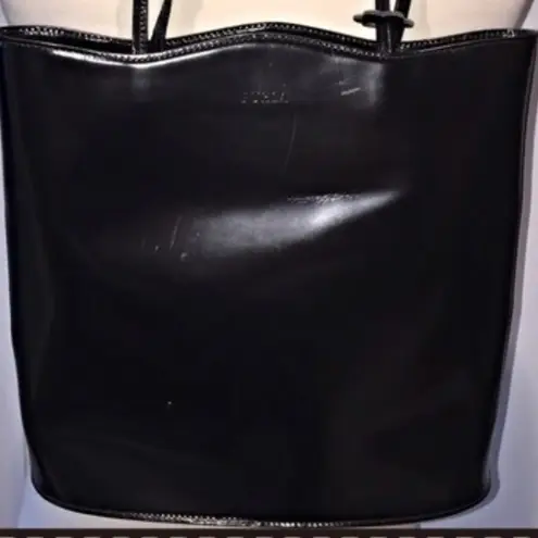 Furla Designer Black Leather Bag