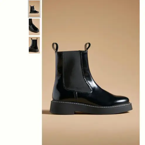 Pilcro Anthropologie Contrast Stitch Boots