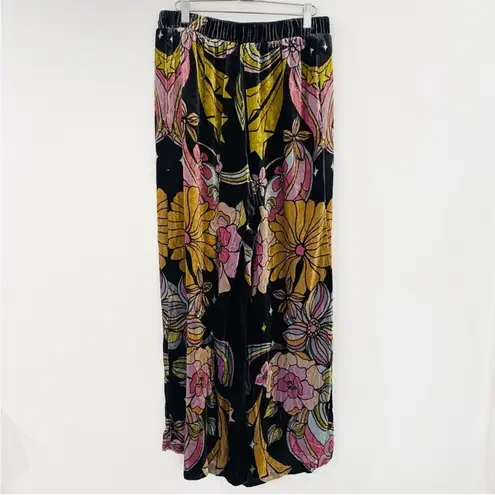 Johnny Was velvet easy pull on pants NEW