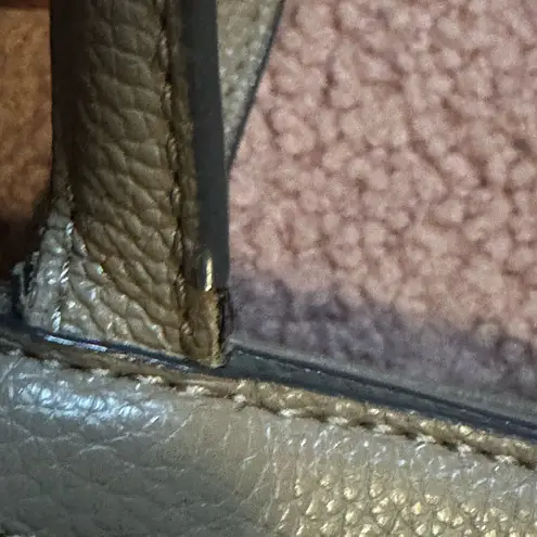 Karl Lagerfeld GUC  Murl Mushroom Light Brown Tan LH8BR549 Handbag