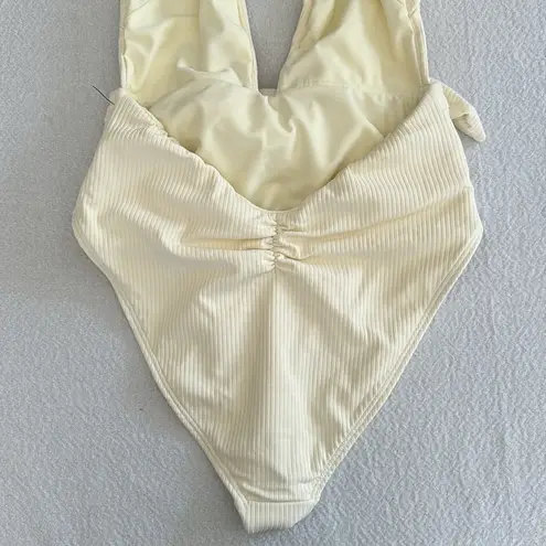 Montce Cream Rib Tropez Tie