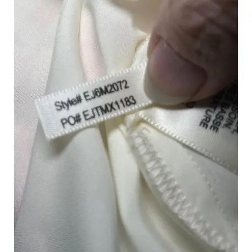 Eliza J Eliza Jane Fit & Flare Dress 4 Pink White Floral Cotton Midi Party Wedding Guest