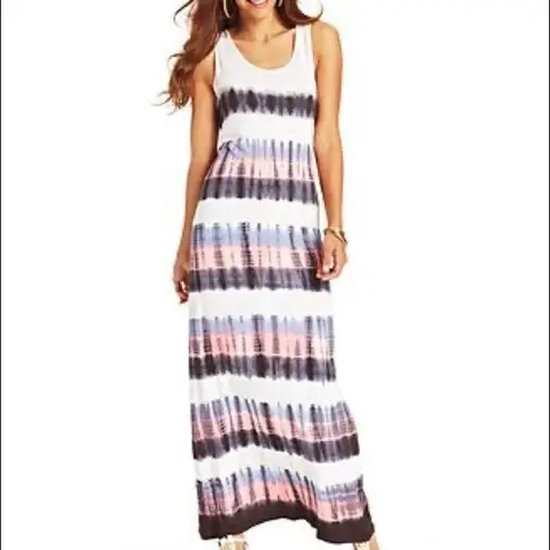 Pink Rose ✨  Juniors' Tie-Dye-Print Maxi Dress✨