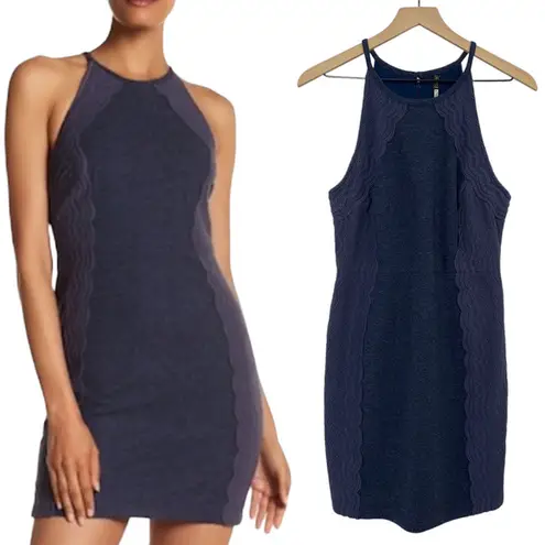 Plenty By Tracy Reese Plenty by Tracey Reese Sheath Dress Lace Panel Navy Blue NEW Womens Size 10