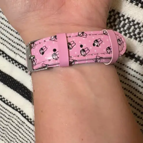 Sanrio My Melody 40th Anniversary Watch 2015 Pink Wristwatch Boxed Collectible