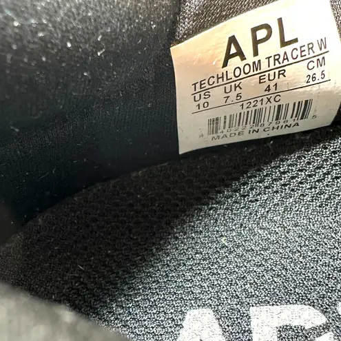 APL Techloom Tracer Sneaker Trainer Black Cream Beige White Size US 10