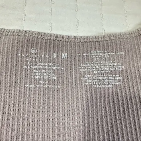 Boom Boom Jeans  Womens Size Medium Sweetheart Neckline Light Lilac Gray Tank Top